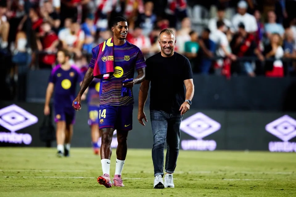 Barcelona Firmly Denies Marcus Rashford Return to Manchester United, Confident in Striker’s Future Impact