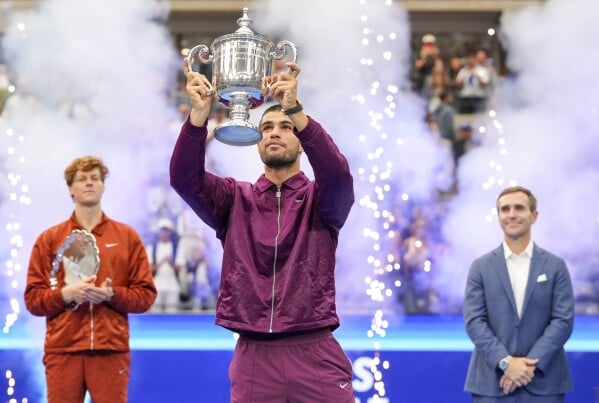 Carlos Alcaraz Claims Second US Open Title, Defeating Jannik Sinner in Final
