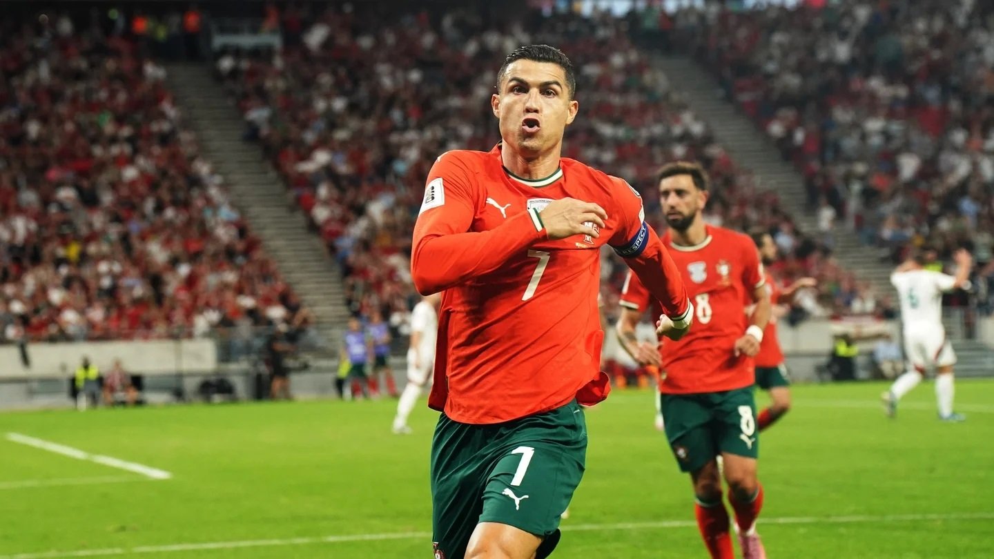 Cristiano Ronaldo Equals World Cup Qualifying Goal Record in Portugal’s 3-2 Victory Over Hungary