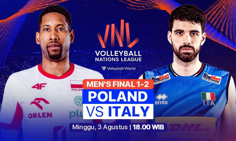 Poland or Italy: Who Will Claim the 2025 Men’s Volleyball Nations League Title?