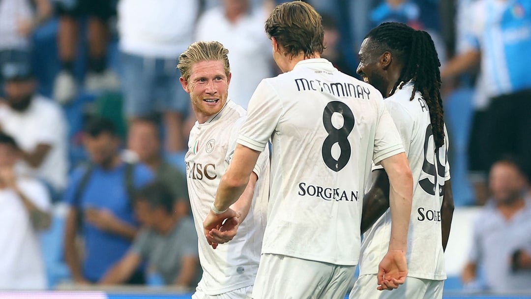 McTominay and De Bruyne Star as Napoli Secure Opening Serie A Victory