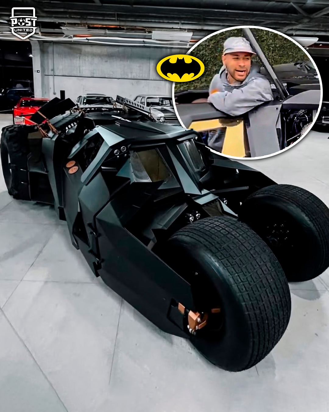 Neymar Drops $1.5 Million on Batmobile That Can’t Be Driven on Public Roads