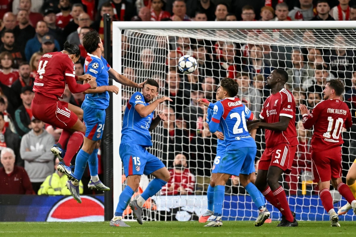 Van Dijk’s Late Header Secures Liverpool’s Thrilling UCL Win Over Atletico Madrid; Inter, Bayern, PSG Also Triumph