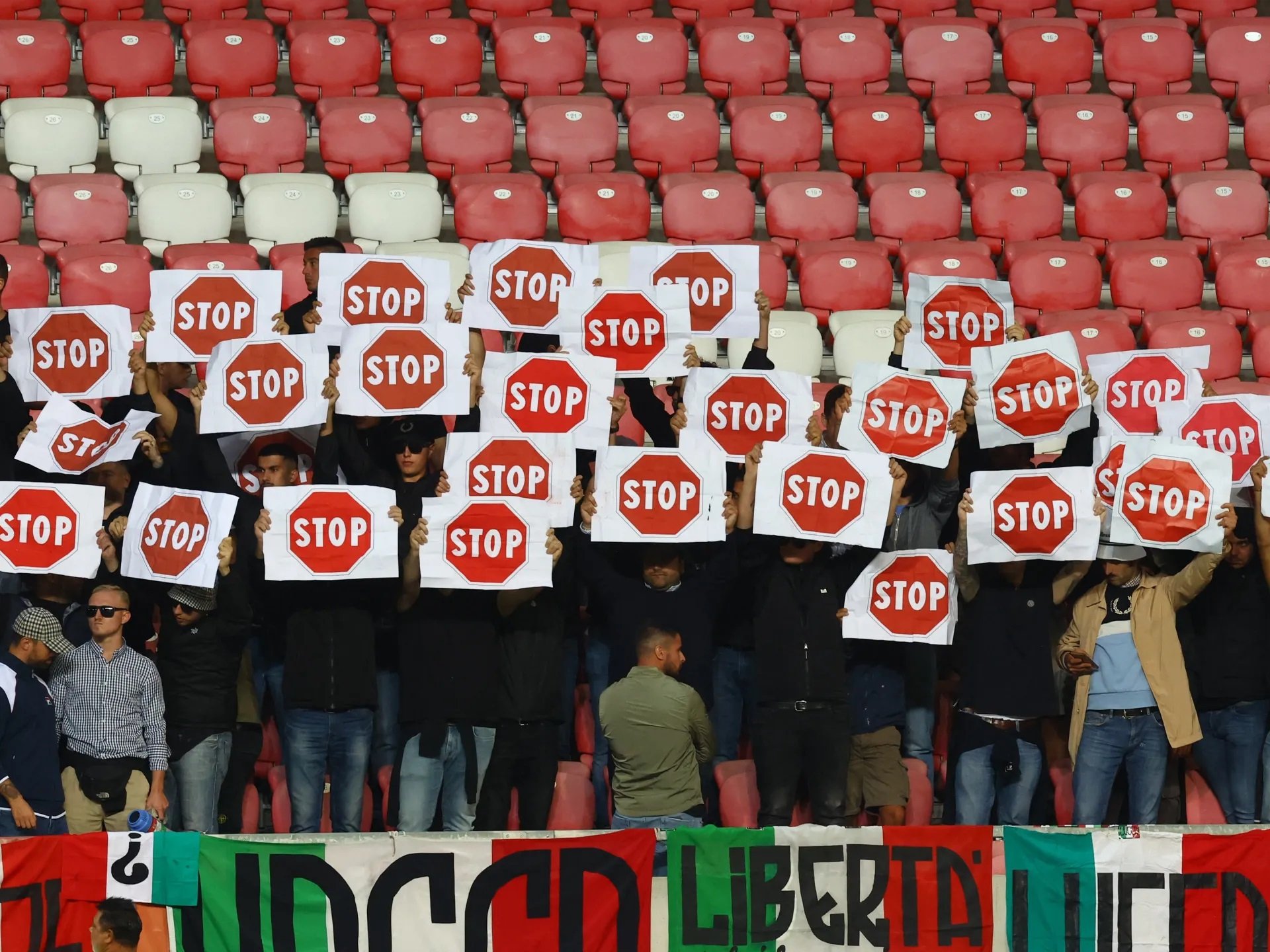 Protests Disrupt Italy’s Training Ahead of FIFA World Cup Qualifier Against Israel