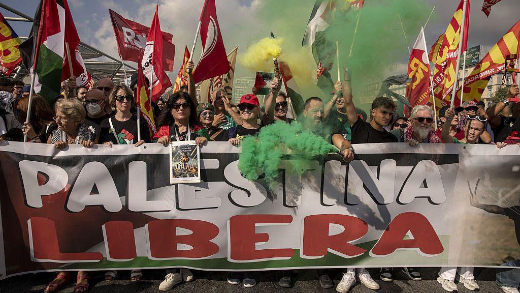 Tensions High at UEFA Meeting Amid Palestinian Protests Over Italian-Israeli Dialogue