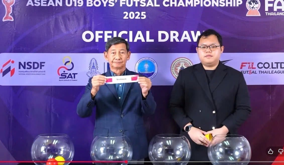 Vietnam Football Federation Protests After Thailand Displays Incorrect National Flag at Futsal Championship Draw