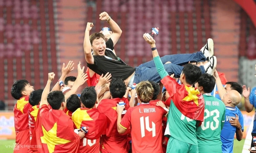 Vietnam U22 Football Team Celebrates SEA Games Gold with Substantial Financial Rewards