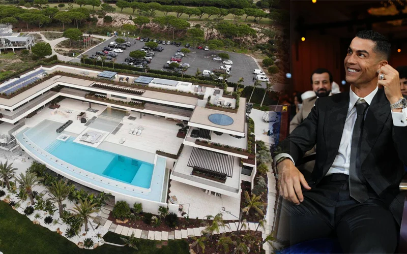 Cristiano Ronaldo Invests $40 Million in Lavish Post-Retirement Mansion