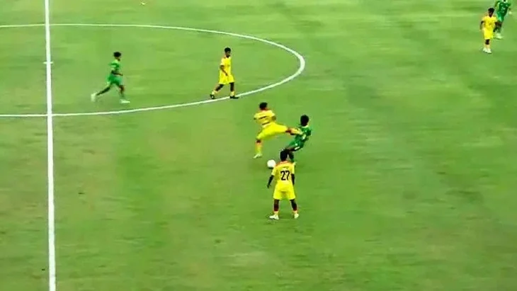 Indonesian Footballer Banned for Life After Vicious On-Pitch Kick