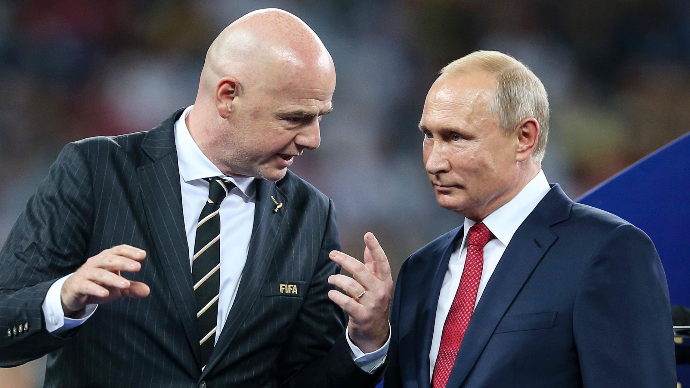Ukraine Condemns FIFA President Infantino as ‘Irresponsible’ Over Potential Easing of Russia Sanctions