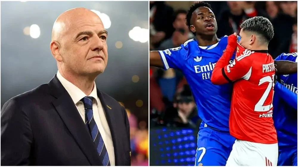 FIFA President Gianni Infantino Calls for Immediate Red Cards Over Mouth-Covering Player Discussions, Citing Racism Link