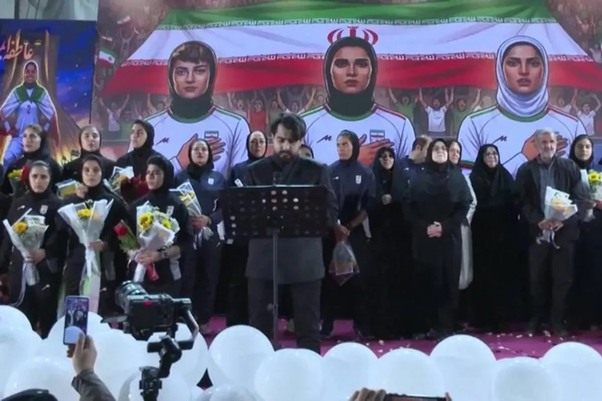 Iranian Women’s National Football Team Returns to Hero’s Welcome Amidst Asylum Controversy