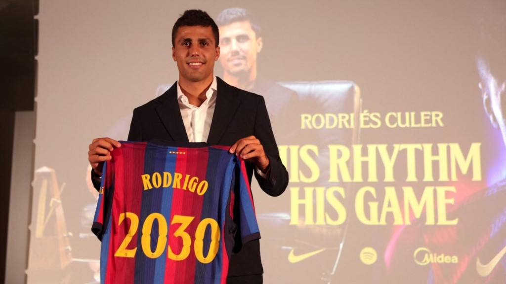 Ballon d’Or Winner Rodri Completes Blockbuster Barcelona Move, Targets Immediate Success Despite Injury Setback